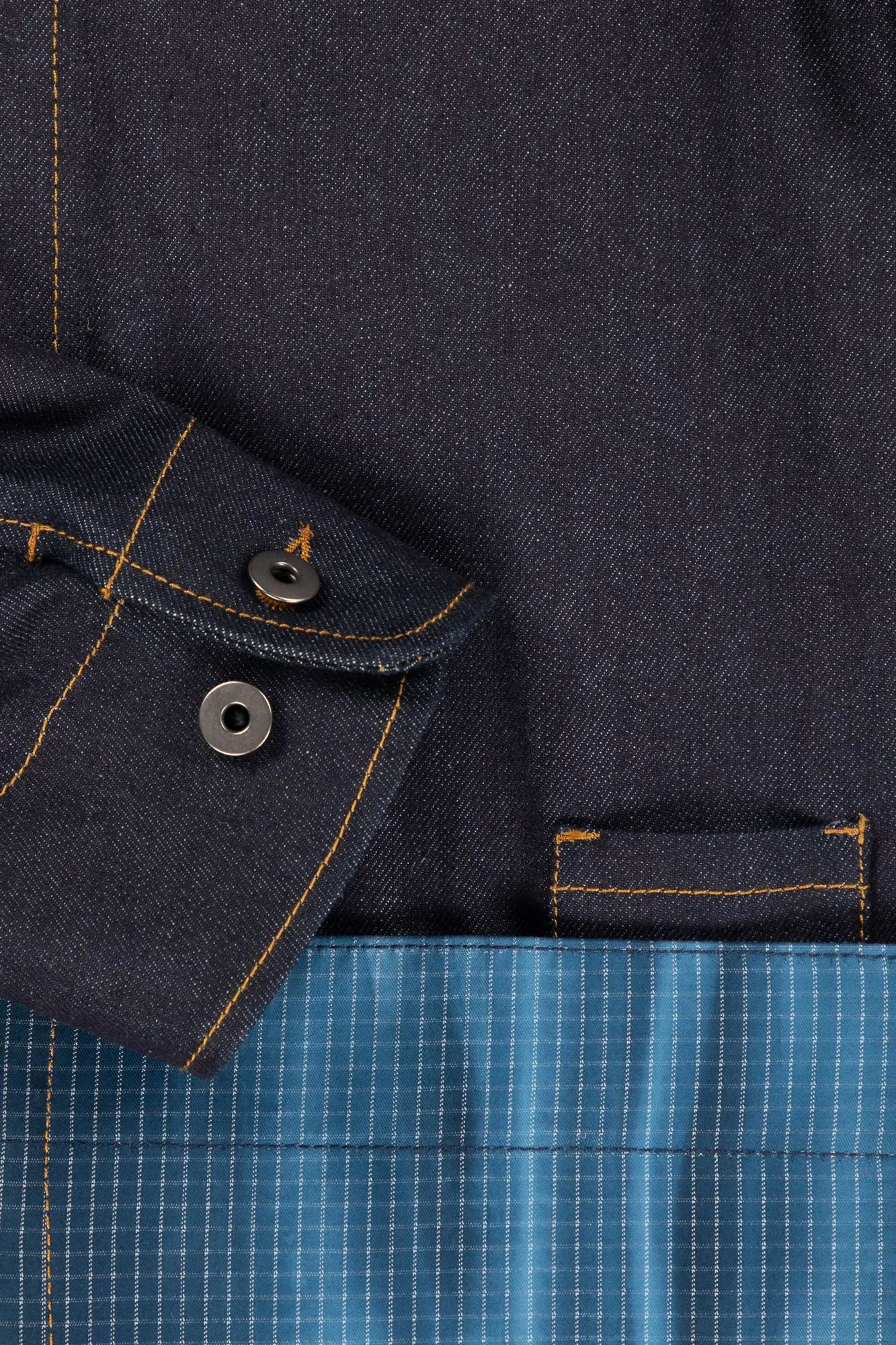 ULLAC x Gloverall PAINTER JACKET Indigo
