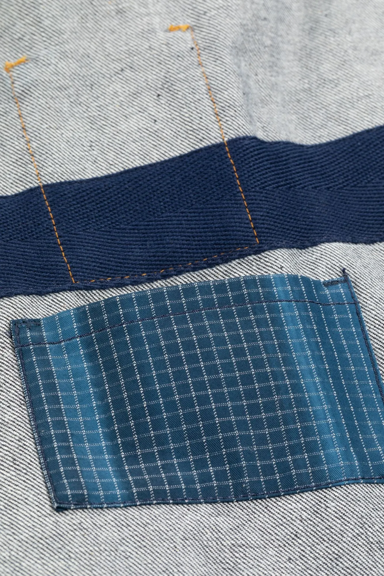 ULLAC x Gloverall PAINTER JACKET Indigo
