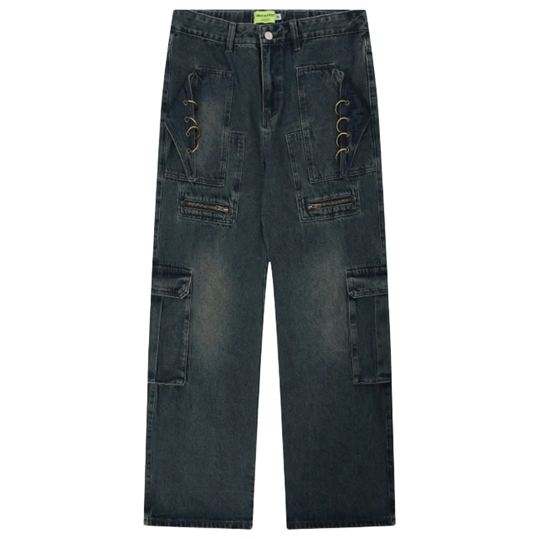 Vagabond 'Pierced' Denim Cargo Jeans