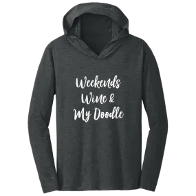 Weekends Wine and My Doodle T-Shirt Hoodie