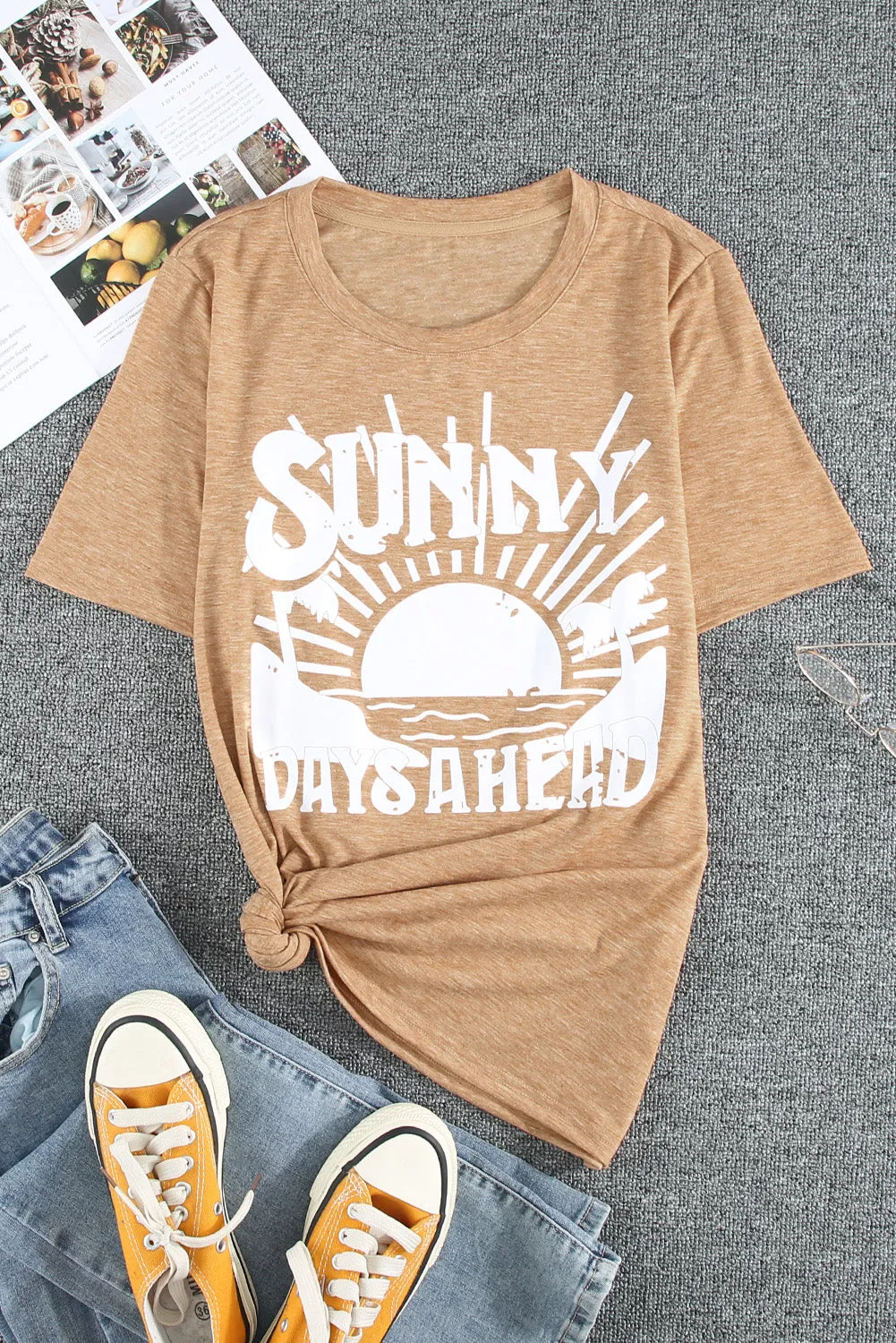 Yocwear SUNNY DAYS AHEAD Statement Shirt